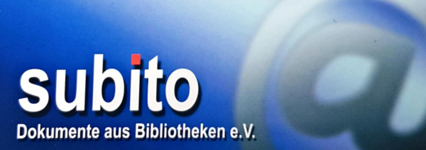 Logo Subito Dokumente aus Bibliotheken e.V.